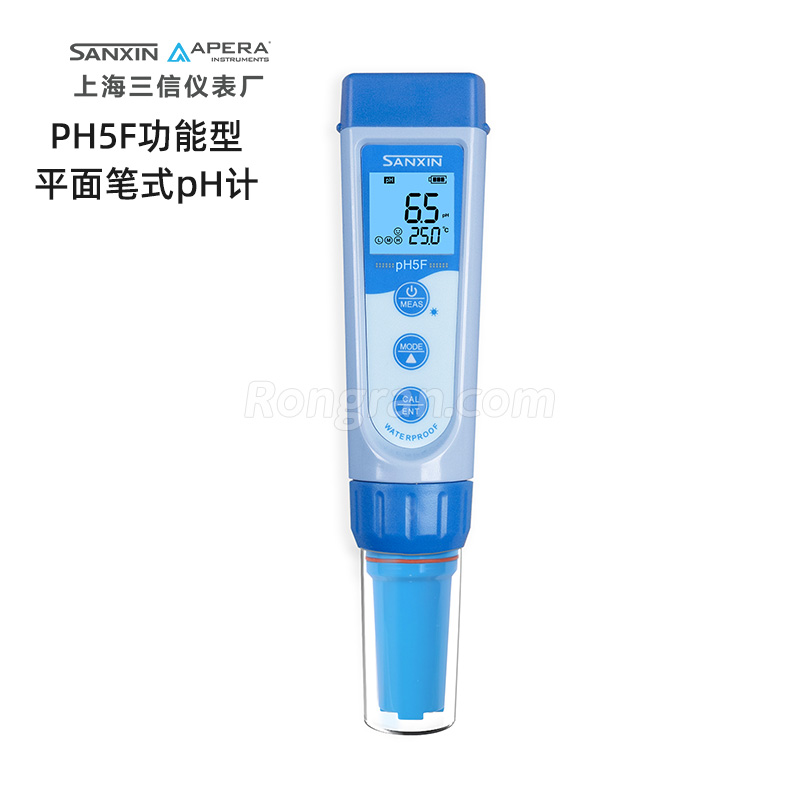 上海三信PH5F功能型平面筆式pH計(jì)