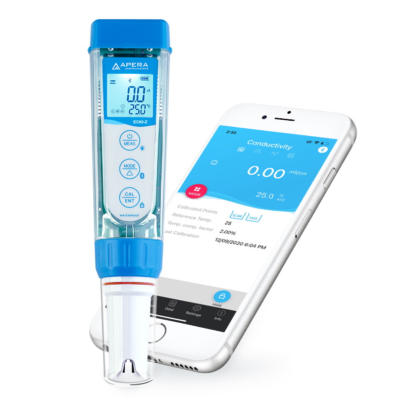 上海三信EC60-Z智能藍(lán)牙電導(dǎo)率儀