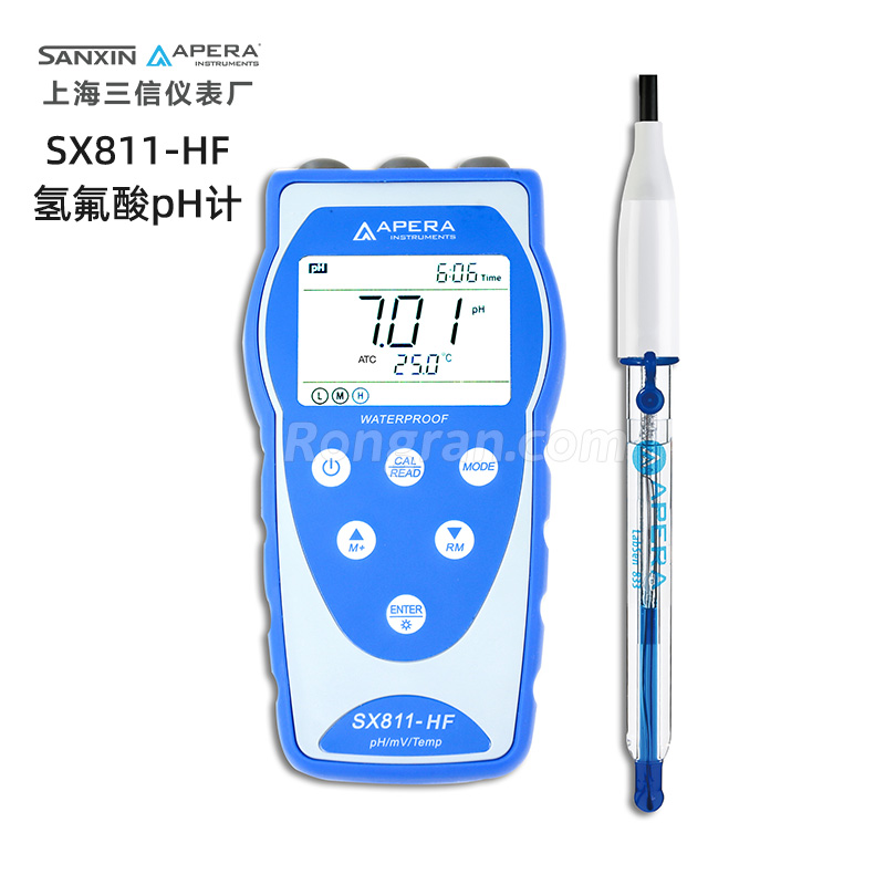 上海三信SX811-HF氫氟酸pH計(jì)
