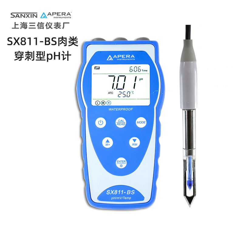 上海三信SX811-BS肉類穿刺型pH計(jì)