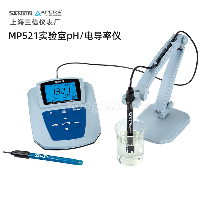 上海三信MP521實(shí)驗(yàn)室pH計/電導(dǎo)率儀